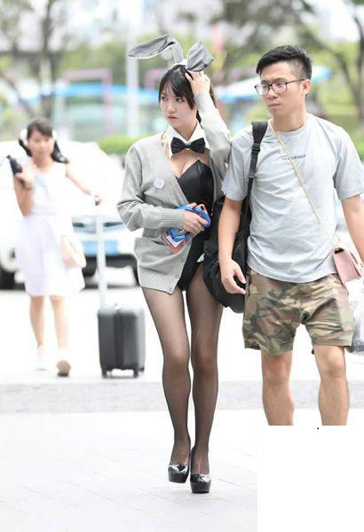 街拍女子