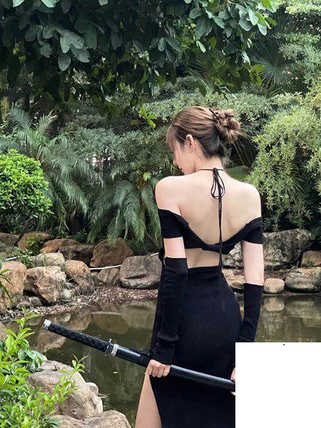 街拍美腿